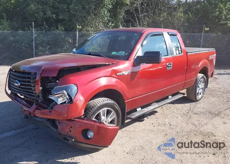 2014 Ford F-150 Stx из США, поврежденный, VIN 1FTFX1EF6EKE42205